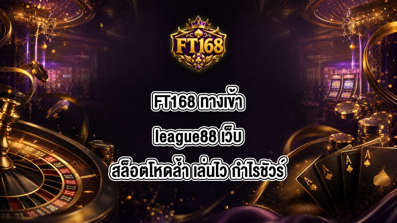 FT168 ทางเข้าleague88